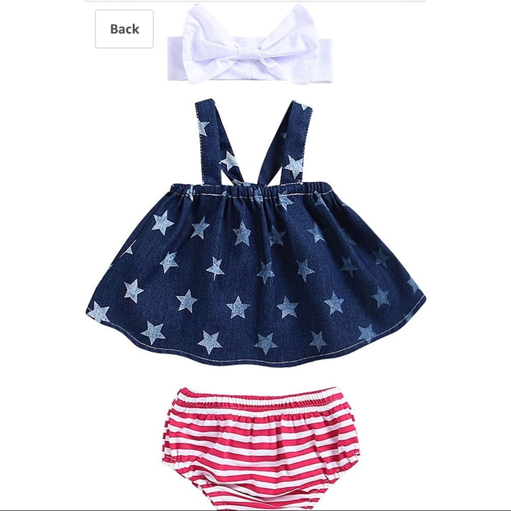 Baby Girl 3 Piece Outfit